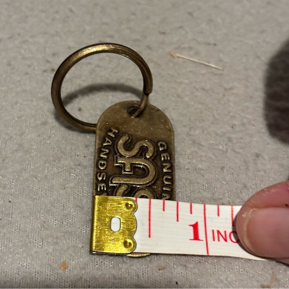 Vintage SAS Brass Keychain Genuine Handsewn Logo Advertisement Charm Lot of 5 - Picture 4 of 4